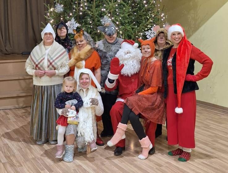 Ziemassvētku pasākums Zantes pagasta pirmsskolas vecuma bērniem 22.12. ...